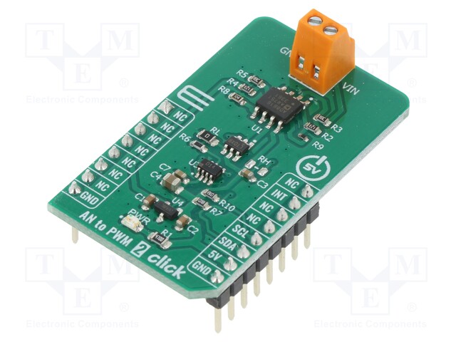 Click board; PWM,converter; I2C; LTC6992CS6; 5VDC