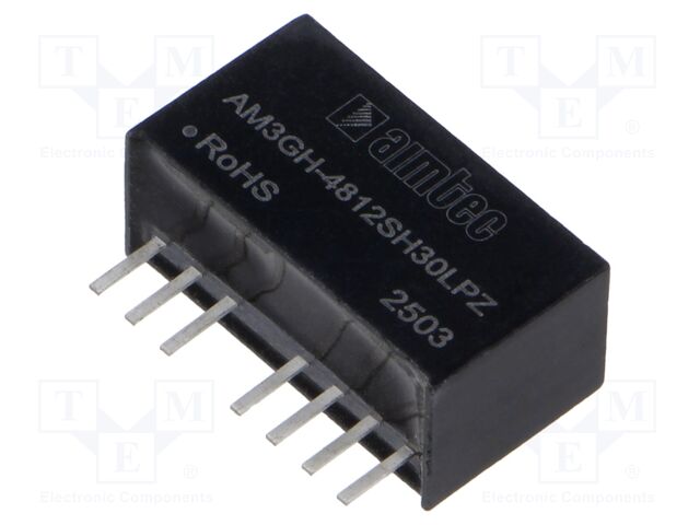 Converter: DC/DC; Protection: short circuit protection SCP