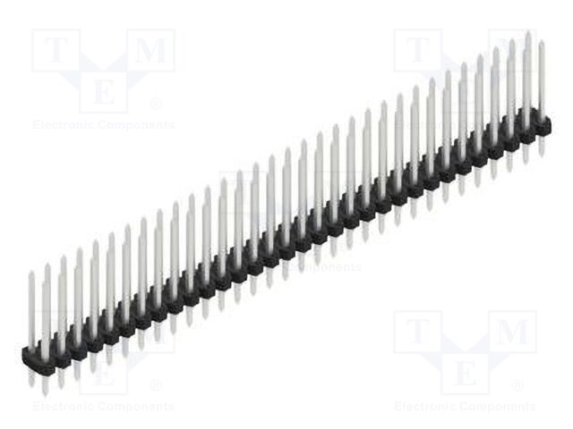 Connector: pin strips; pin header; male; PIN: 64; 2mm; THT; 2x32