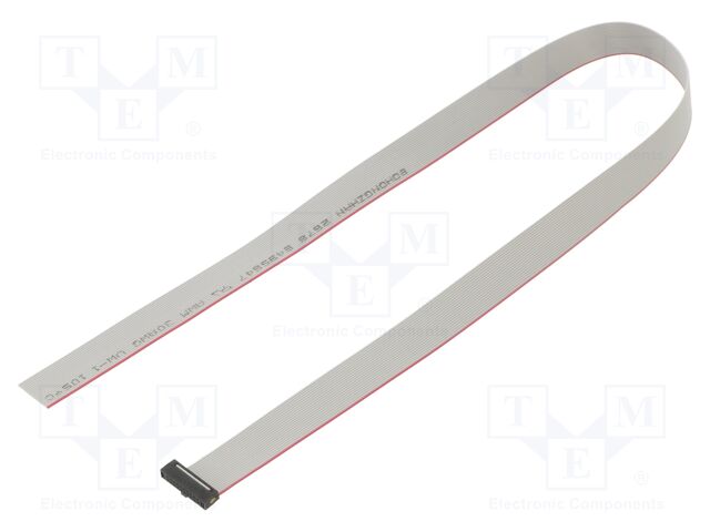 Ribbon cable with IDC connectors; Tape ph: 0.64mm; 508mm