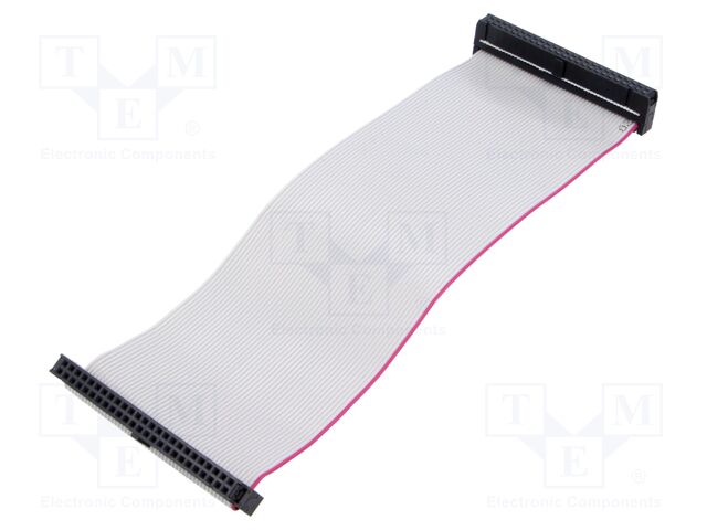Ribbon cable with IDC connectors; Tape ph: 1.27mm; 0.2m