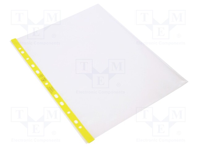 Document wallets; ESD; A4; 100pcs; EN 61340-5-1