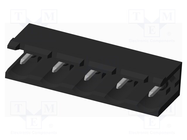 Connector: pluggable terminal block; socket; male; on PCBs