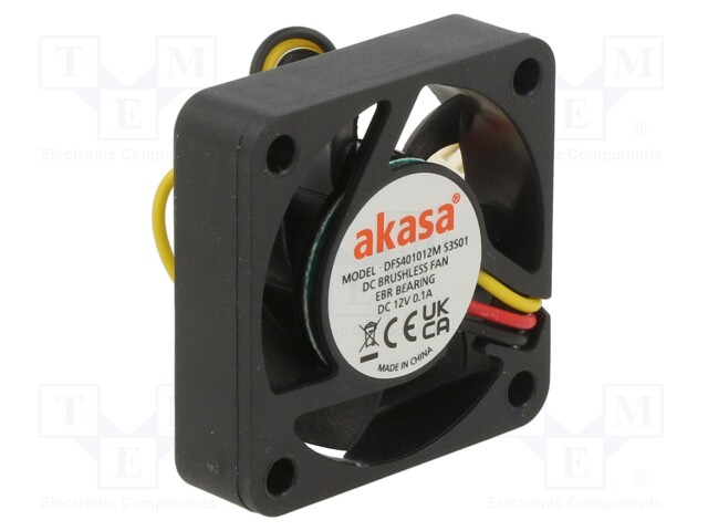 Fan: DC; axial