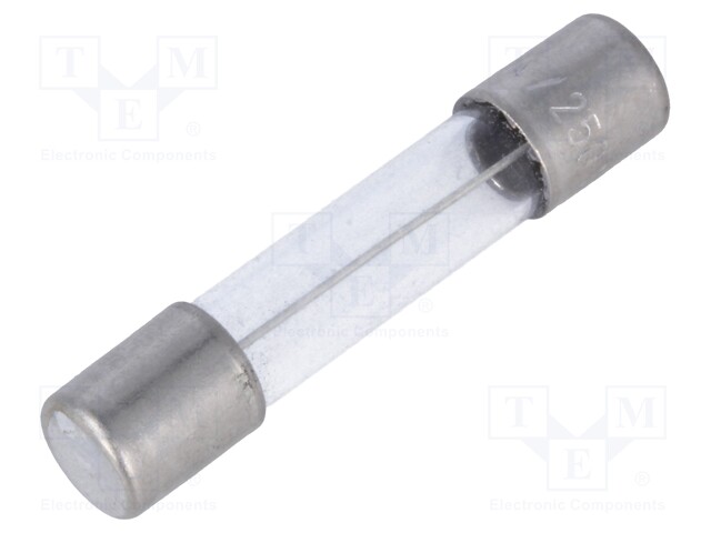 Fuse: fuse; time-lag; 10A; 250VAC; cylindrical,glass; 6,3x32mm