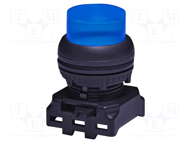 Switch: push-button; 22mm; blue; LED; IP65; prominent; E; Pos: 2
