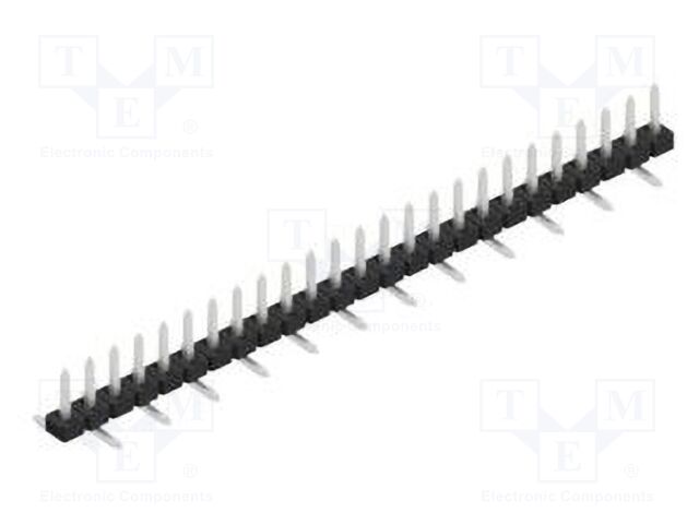 Connector: pin strips; pin header; male; PIN: 25; 2mm; SMT; 1x25
