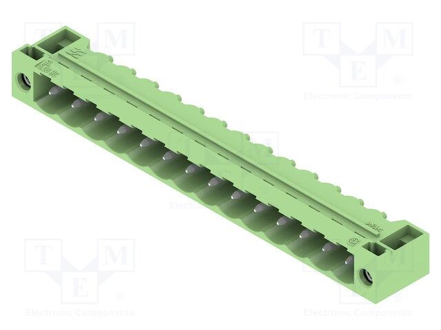 Connector: pluggable terminal block