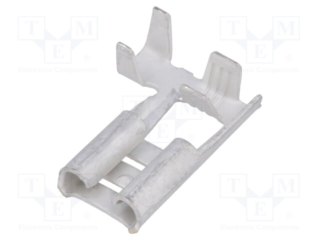 Terminal: flat; 6.3mm; 0.8mm; female; 1÷2.5mm2; crimped; for cable