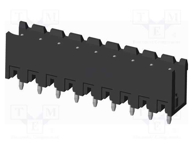 Connector: pluggable terminal block; socket; male; on PCBs
