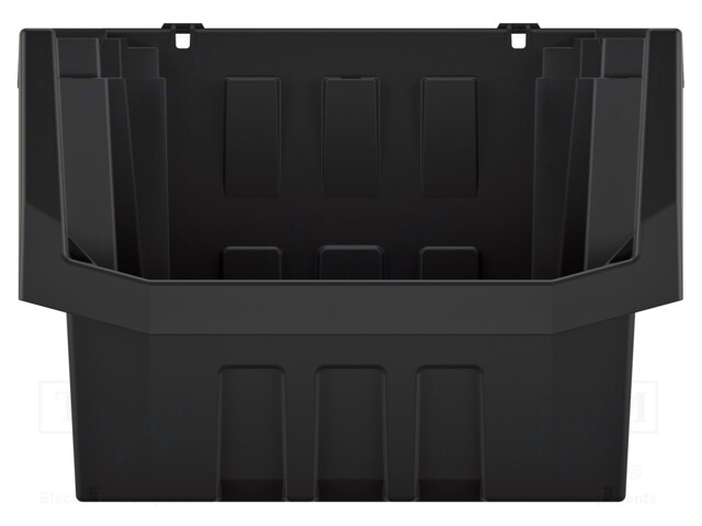 Container: cuvette; black; 580x380x342mm; TRUCK MAX; TRUCK MAX 60