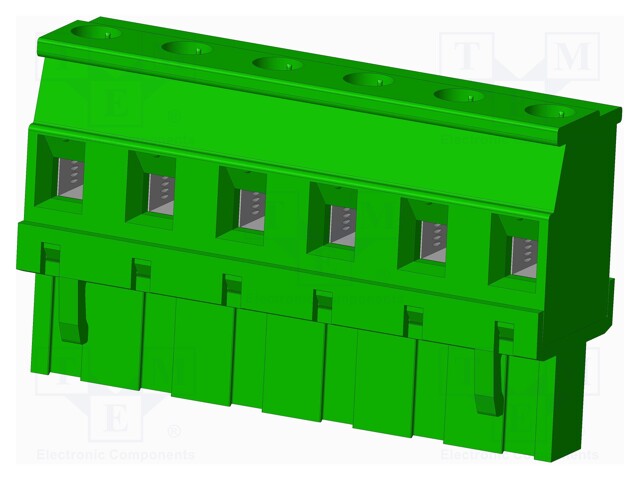 Connector: pluggable terminal block; plug; female; angled 90°