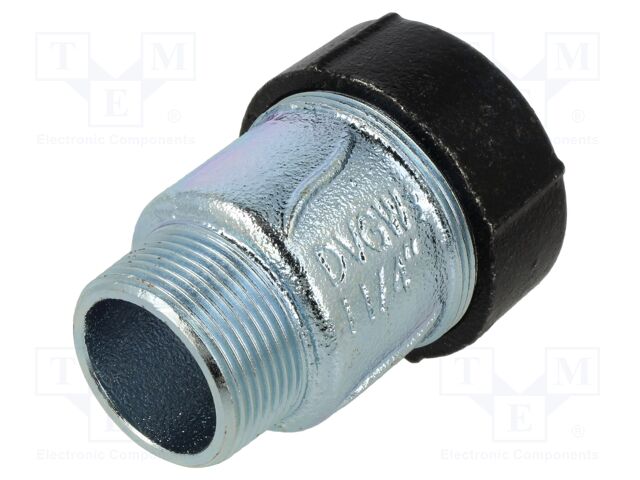 Splice terminal: clamping; 10bar; cast iron; QUICK