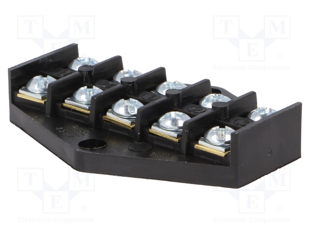 Terminal block; screw terminal; ways: 5; 2.5mm2; terminals: 10