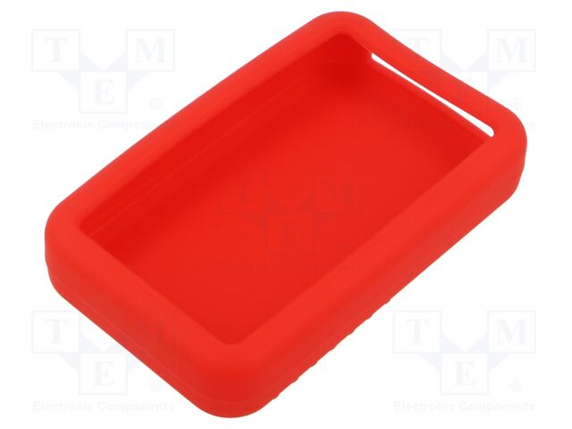 Case ring; 2pcs; silicone; Series: LC; Colour: red