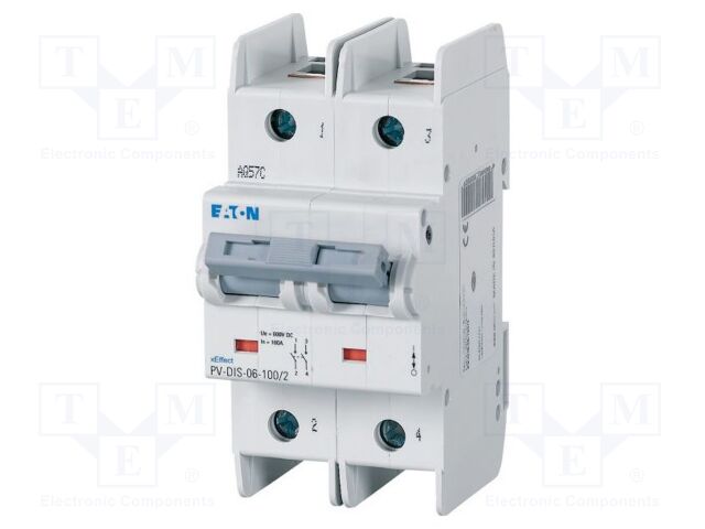 Switch-disconnector; DIN; 63A; PV-DIS; IP20; -25÷40°C; 2.5÷50mm2