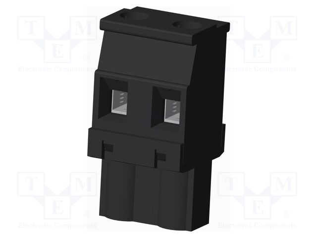 Connector: pluggable terminal block; plug; female; angled 90°