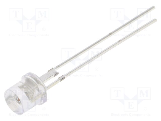 LED; orange; 5mm; 5800÷7000mcd; 140°; Front: flat; 2.3÷2.8VDC; round
