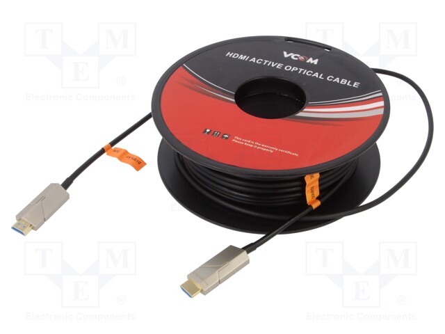 Cable; HDCP 2.2,HDMI 2.0,optical; HDMI plug,both sides; 30m