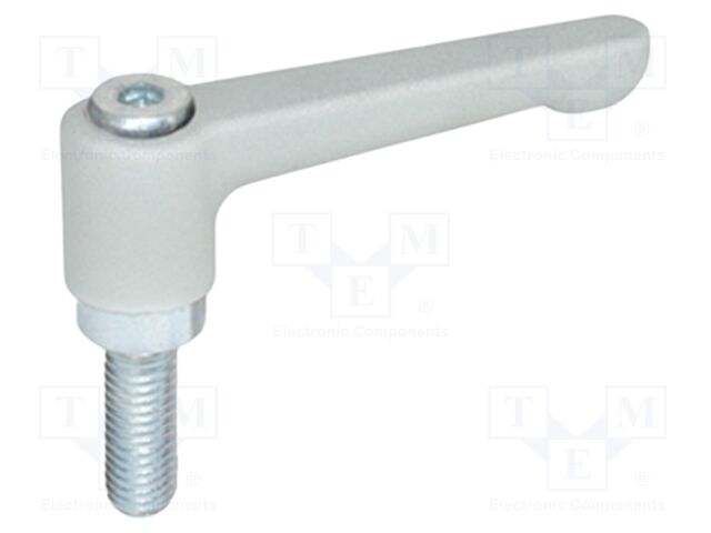 Lever; adjustable; Thread len: 25mm; Lever length: 45mm; GN 302.2