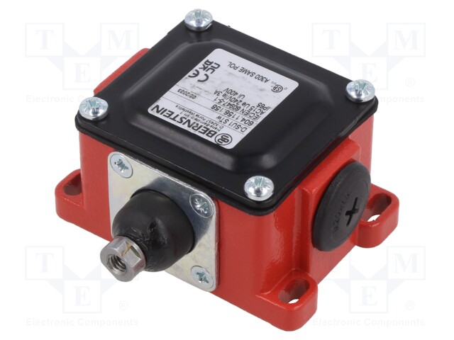 Limit switch; NO + NC; 10A; max.400VAC; M20; IP65; -30÷80°C