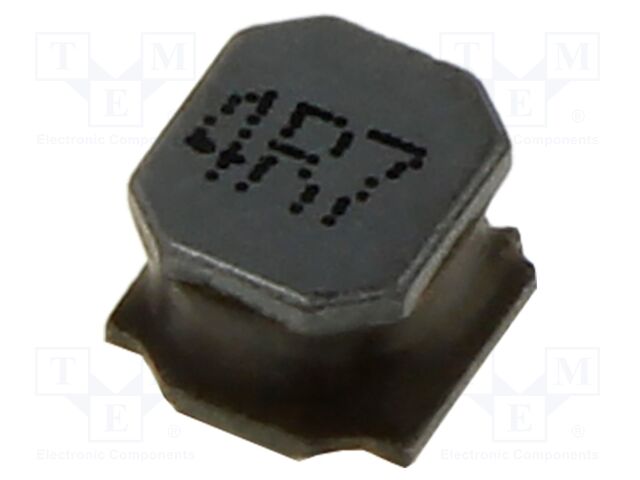 Inductor: wire; SMD; 4.7uH; 3A; 30mΩ; ±20%; 5x5x4mm; -40÷125°C