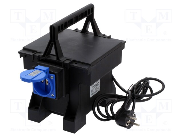 Transformer: safety; 230VAC; 230V; 2.17A; Thermal class: Ta40B