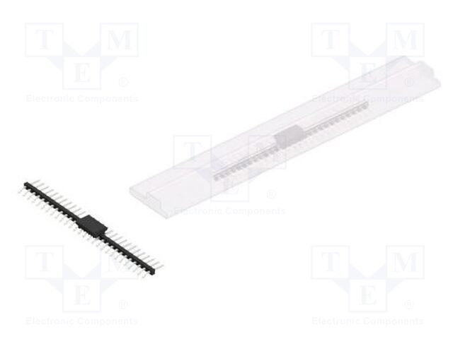 Connector: pin strips; pin header; male; PIN: 28; 2mm; SMT; 1x28