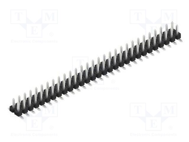 Connector: pin strips; pin header; male; PIN: 58; 2.54mm; SMT; 2x29