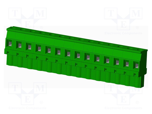 Connector: pluggable terminal block; plug; female; angled 90°