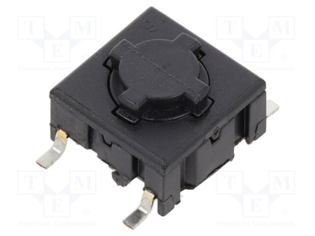 Microswitch TACT; SPST; Pos: 2; 0.05A/24VDC; SMT; none; 3.5N; 6.4mm