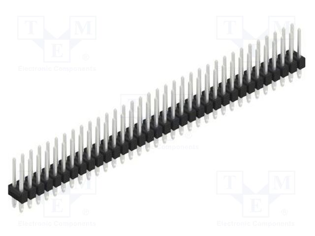 Connector: pin strips; pin header; male; PIN: 68; 2.54mm; THT; 2x34