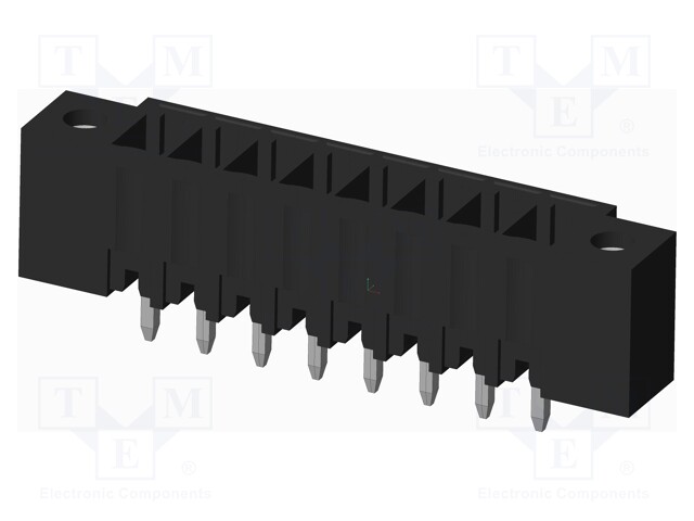 Connector: pluggable terminal block; socket; male; on PCBs