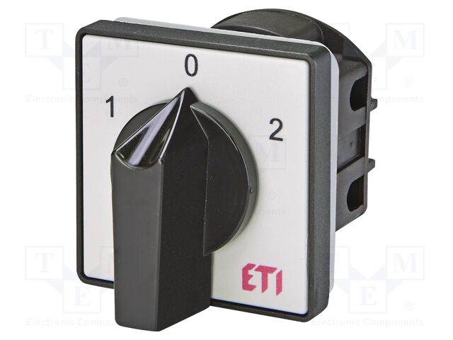 Switch: cam switch; Stabl.pos: 3; 25A; 1-0-2; for building in; IP20