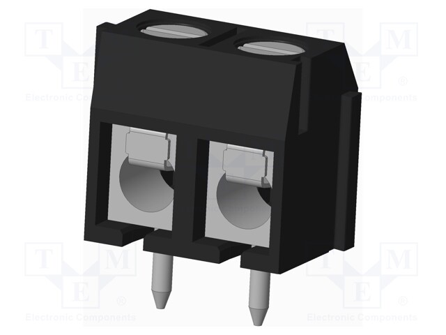 Connector: PCB terminal block; terminal; Plating: tinned; on PCBs