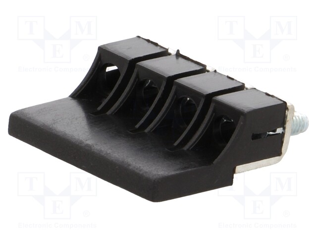 Screw bridge; Application: ZUG-2,5; ways: 4; black