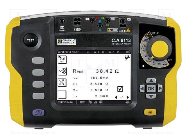 Appliance meter; LCD 5,7" (320x240),graphical,with a backlit