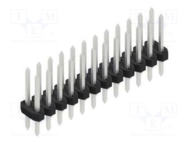 Connector: pin strips; pin header; male; PIN: 24; 2mm; THT; 2x12