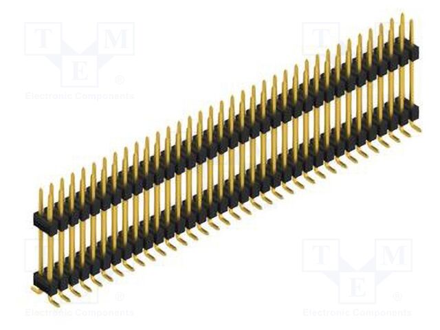 Connector: pin strips; pin header; male; PIN: 70; 2.54mm; SMT; 2x35
