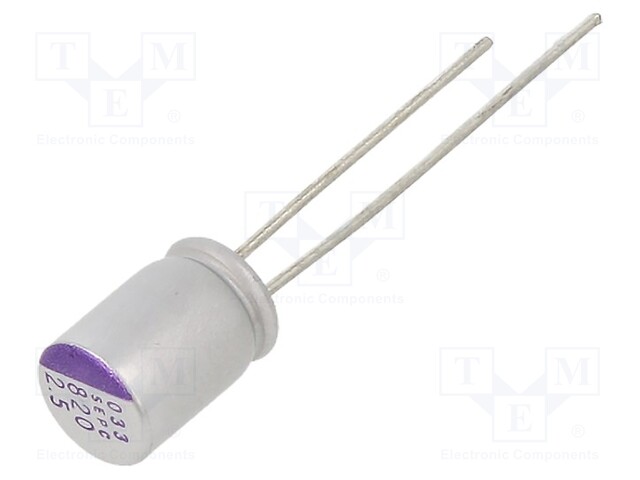 Capacitor: polymer; 820uF; 2.5VDC; ESR: 7mΩ; SEPC; SMD; ±20%