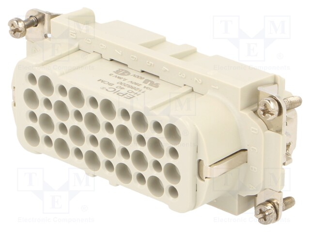 Connector: rectangular; female; EPIC H-D; PIN: 40; 40+PE; 10A; 250V