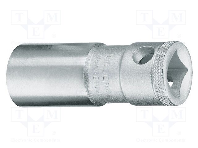 Socket; for spark plugs,socket spanner; 13/16"; 1/2"; 63.5mm