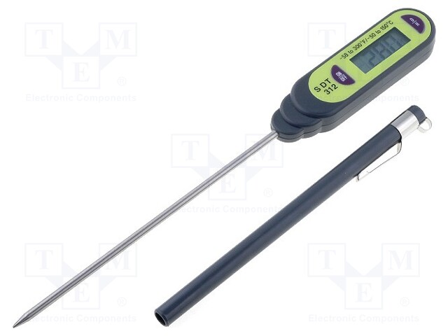 Temperature meter; -50÷150°C; waterproof