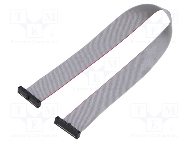 Ribbon cable with IDC connectors; Tape ph: 0.64mm; 279.4mm