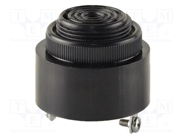 Sound transducer: piezo signaller; screw; 3.3kHz; 12mA; -30÷85°C