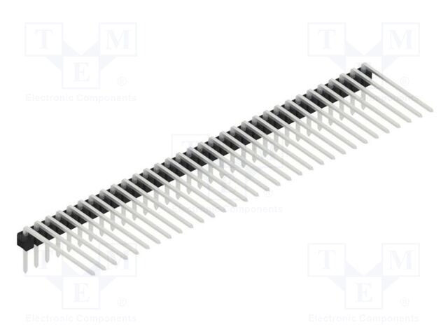 Connector: pin strips; pin header; male; PIN: 32; 2.54mm; THT; 1x32