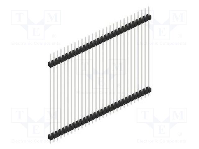 Connector: pin strips; pin header; male; PIN: 29; 2.54mm; THT; 1x29