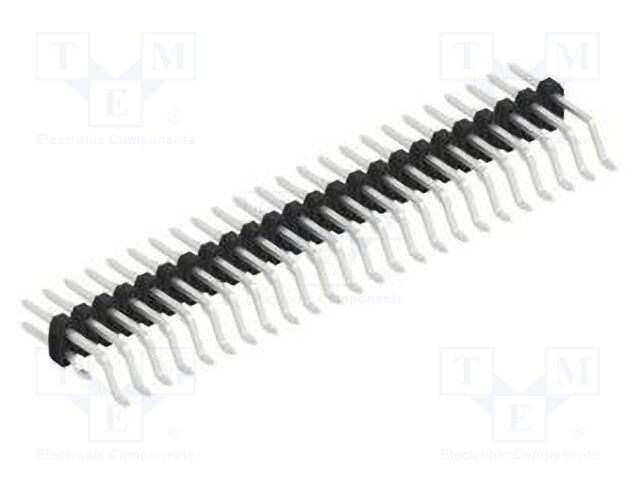 Connector: pin strips; pin header; male; PIN: 48; 2mm; SMT; 2x24