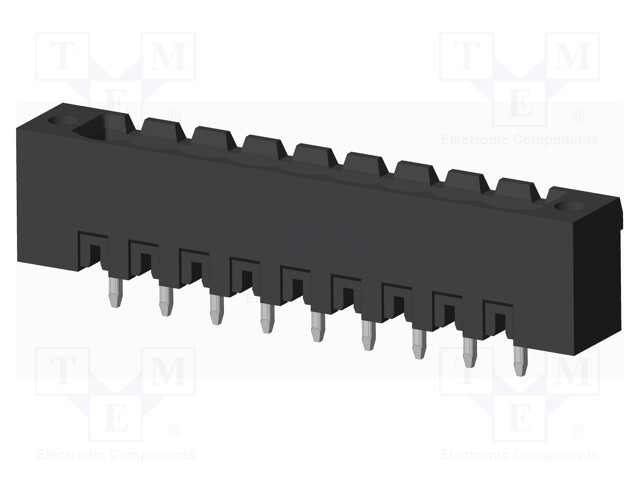 Connector: pluggable terminal block; socket; male; on PCBs