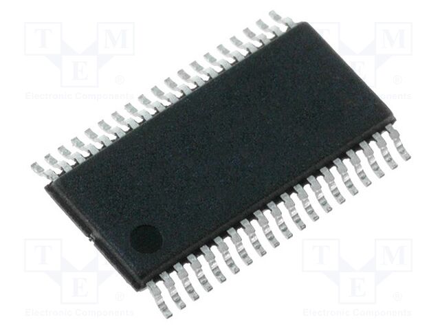 IC: A/D converter; Ch: 8; 16bit; 500ksps; TSSOP38; IN: single-ended